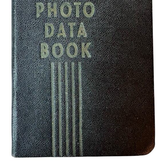 VTG 1945 GE "Photo Data Book" General Electric Service Light Exposure Charts EUC - Picture 3 of 16